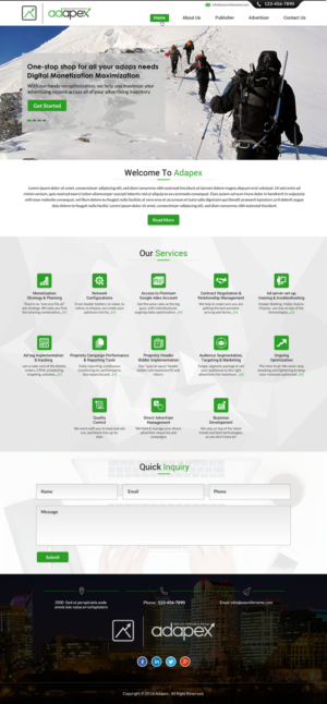 Diseño Web por Sbss para este proyecto | Diseño: #11429622