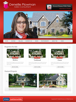 Web Design par pb pour ce projet | Design : #458243