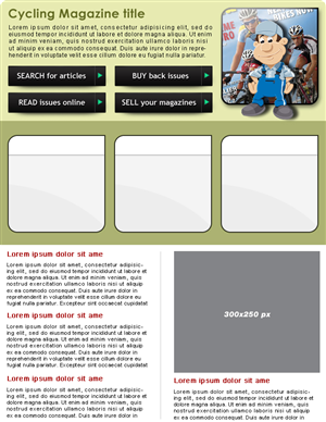 Web Design by neboica for Magazine Exchange | Design: #454521