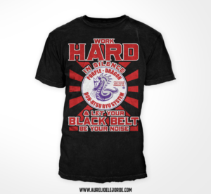 T-shirt design - Black Belt International Grading | Design de T-shirt par Aurelio III