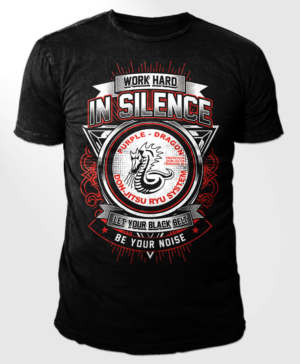 T-shirt design - Black Belt International Grading