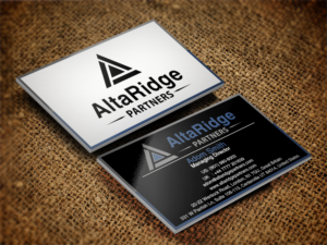 Business Card Design by Pixi Dust for AltaRidge Partners | Design: #10017566