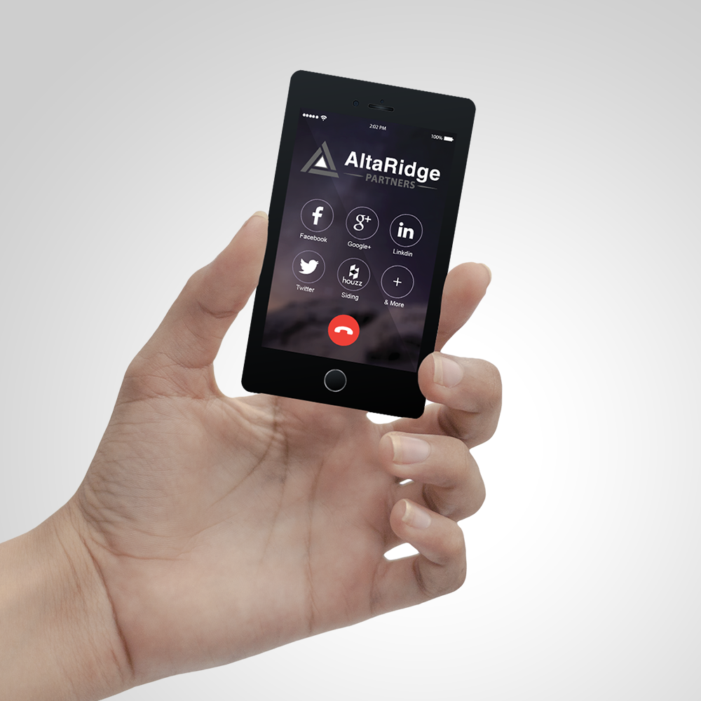 Business Card Design by hrcreation for AltaRidge Partners | Design #10004599