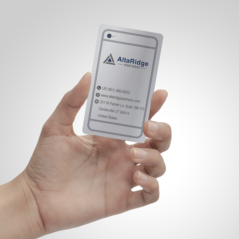 Business Card Design by hrcreation for AltaRidge Partners | Design #10004600