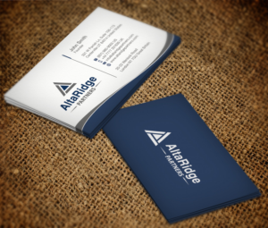 Design de Carte de Visite par WebixBD pour AltaRidge Partners | Design : #10052675