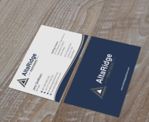Diseño de Tarjeta de Presentación por bertmanuel para AltaRidge Partners | Diseño: #10052275