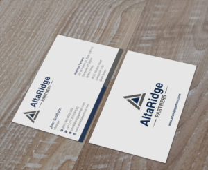 Diseño de Tarjeta de Presentación por bertmanuel para AltaRidge Partners | Diseño: #10052279