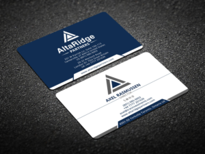 Business Card Design by Verified artistry (Design garden) for AltaRidge Partners | Design: #10012630