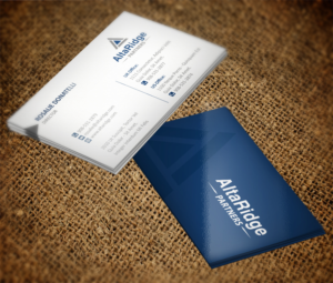 Design de Carte de Visite par Grafactory pour AltaRidge Partners | Design : #10048749