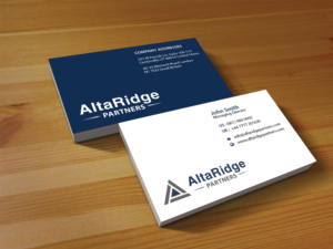 Business Card Design by Creations Box 2015 for AltaRidge Partners | Design: #10081541