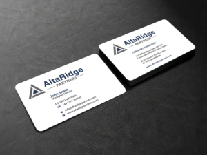 Business Card Design by Creations Box 2015 for AltaRidge Partners | Design: #10081551