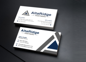 Design de Carte de Visite par Creations Box 2015 pour AltaRidge Partners | Design : #10289138
