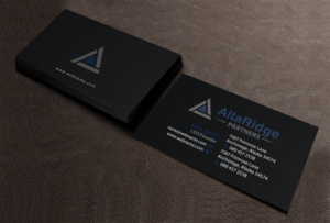 Business Card Design by chandrayaan.creative for AltaRidge Partners | Design: #10093587