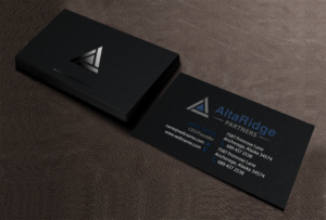 Diseño de Tarjeta de Presentación por chandrayaan.creative para AltaRidge Partners | Diseño: #10093589