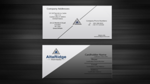 Business Card Design by tanja.dudka for AltaRidge Partners | Design: #10112590