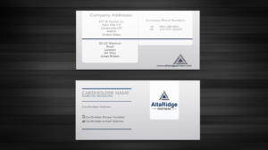 Business Card Design by tanja.dudka for AltaRidge Partners | Design: #10132916
