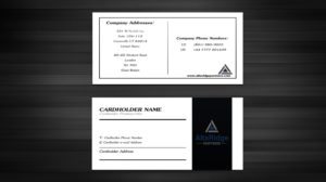 Business Card Design by tanja.dudka for AltaRidge Partners | Design: #10135007