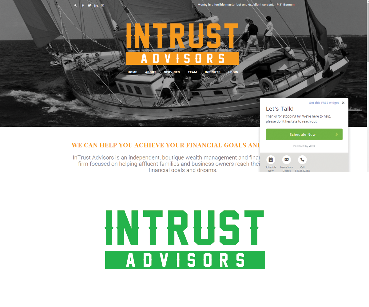 Design de Logo par Navneet Singh pour InTrust Advisors, Inc. | Design #10187643