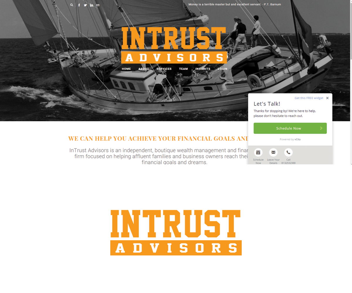 Design de Logo par Navneet Singh pour InTrust Advisors, Inc. | Design #10187996