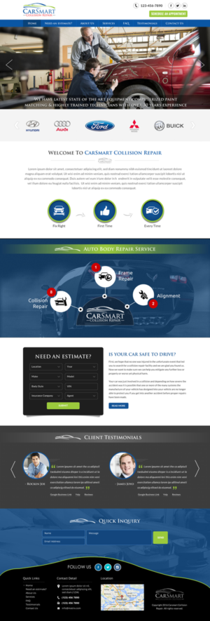 Web Design by Sbss for this project | Design: #10094300