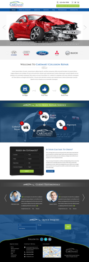 Web Design by Sbss for this project | Design: #10289478