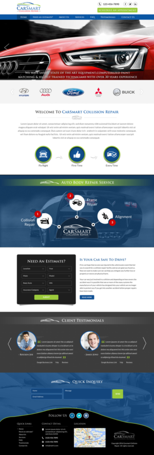 Web Design by Sbss for this project | Design: #10289479
