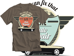 T-shirt Design by Nikola Simonovikj for Elite Auto Repair | Design: #2145677