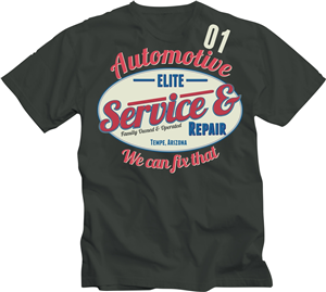 T-shirt Design by Nikola Simonovikj for Elite Auto Repair | Design: #2180200