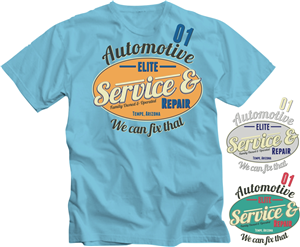 T-shirt Design by Nikola Simonovikj for Elite Auto Repair | Design: #2180214