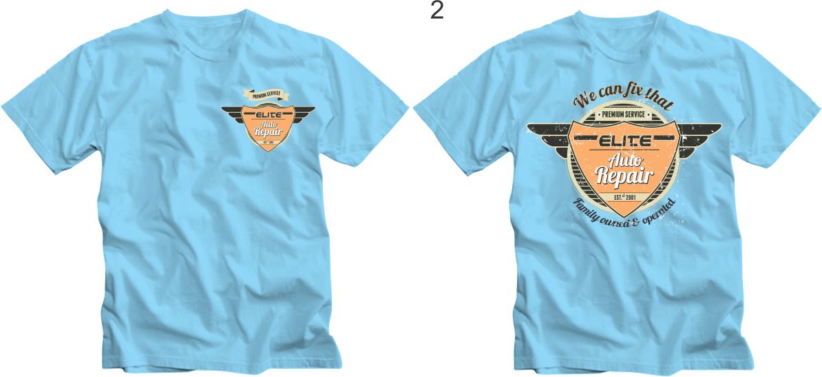 Diseño de Camiseta por Nikola Simonovikj para Elite Auto Repair | Diseño #2219381