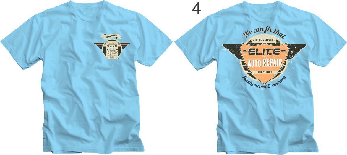 T-shirt Design by Nikola Simonovikj for Elite Auto Repair | Design #2219487