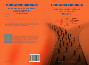 Creative book cover for my dissertation on Crowdsourcing | Design de Couverture de Livre par illuminati-design