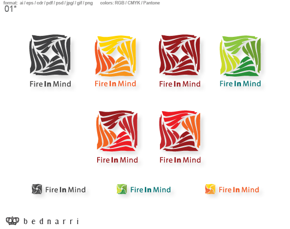 Diseño de Logo por bednarri para Fire In Mind | Diseño #18603