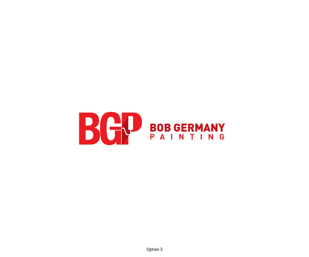 Logo Design by Jillyn for Bob Germany Painting Contractors Pty Ltd | Design #10005719