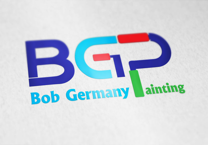 Logo Design by ihossain14091992 for Bob Germany Painting Contractors Pty Ltd | Design #10004689