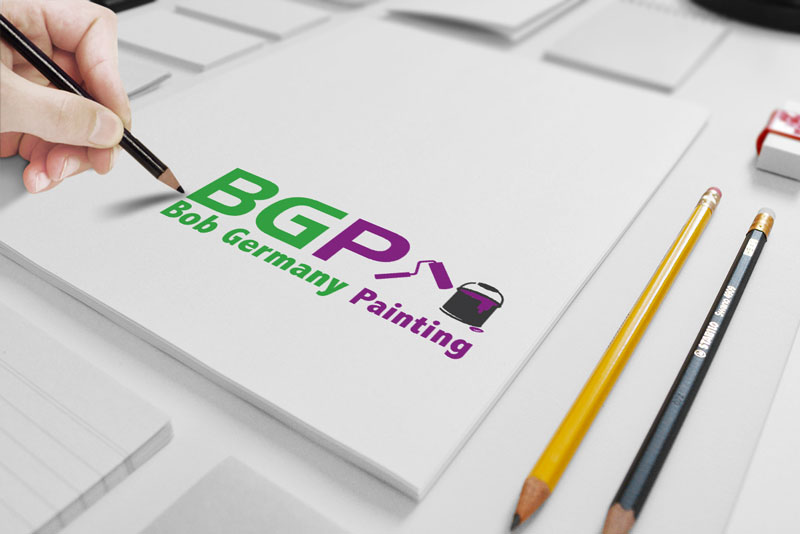 Logo Design by ihossain14091992 for Bob Germany Painting Contractors Pty Ltd | Design #10006804