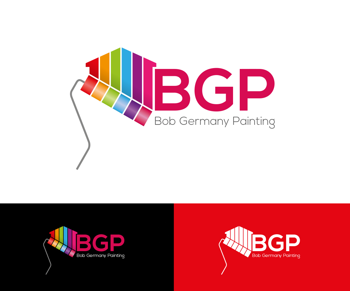 Logo Design by Holy_Gun for Bob Germany Painting Contractors Pty Ltd | Design #10004271