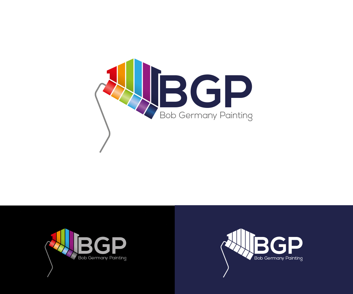 Logo Design by Holy_Gun for Bob Germany Painting Contractors Pty Ltd | Design #10004958