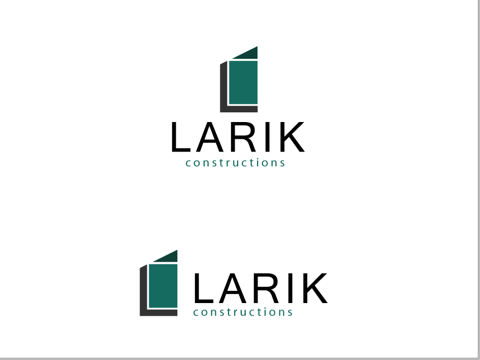 Logo Design by Titudesign for Larik Constructions | Design #10110391