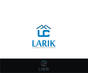 Logo Design by yudishcore for Larik Constructions | Design: #10227986