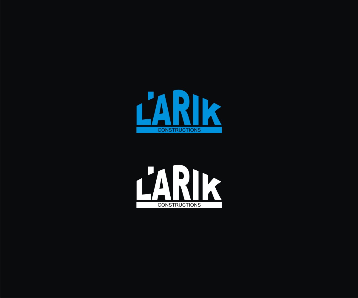 Logo Design by yudishcore for Larik Constructions | Design #10284791
