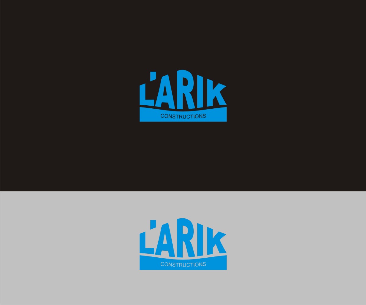 Logo Design by yudishcore for Larik Constructions | Design #10296257