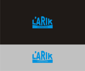 Logo Design by yudishcore for Larik Constructions | Design: #10296257