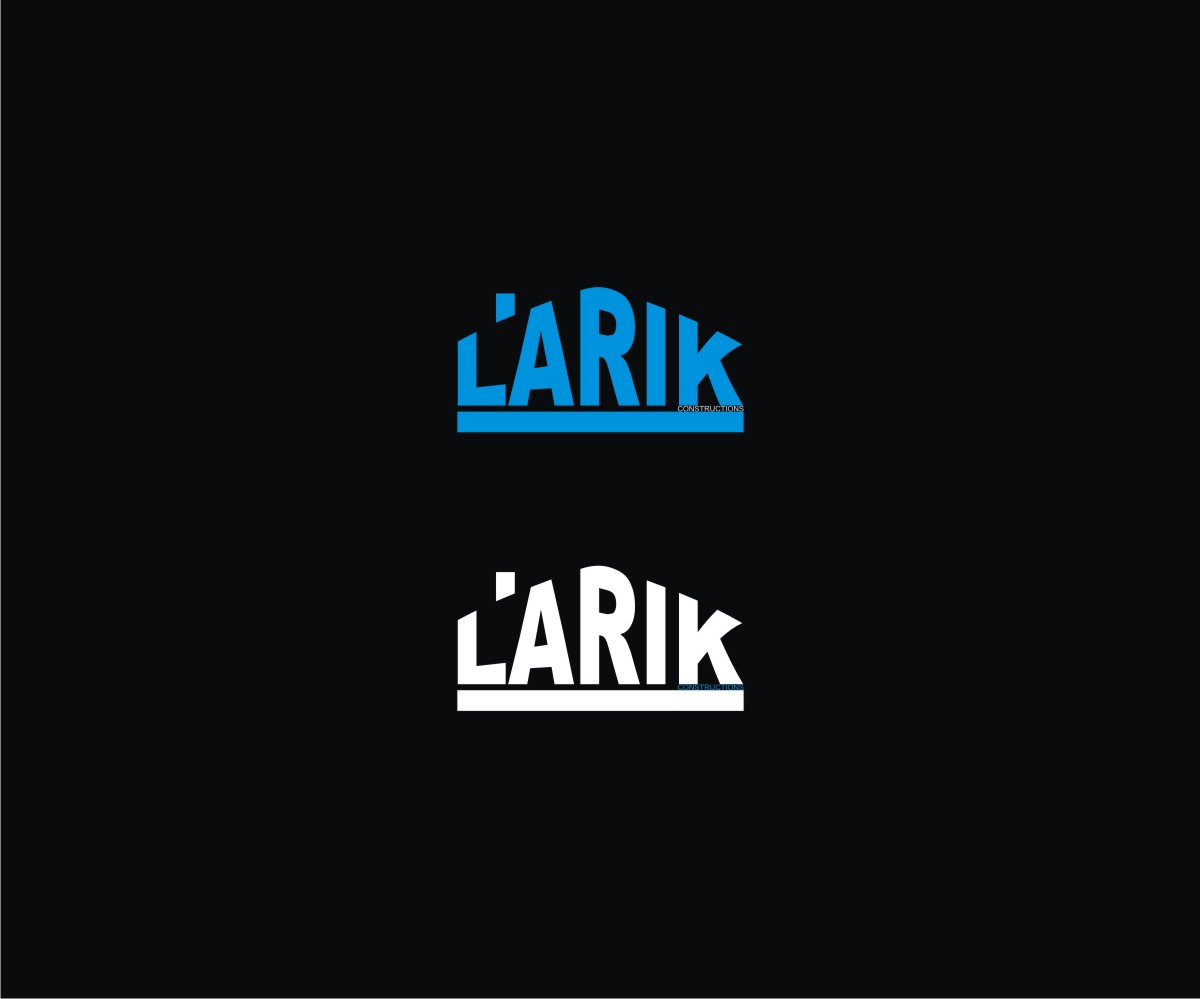 Logo-Design von yudishcore für Larik Constructions | Design #10307995