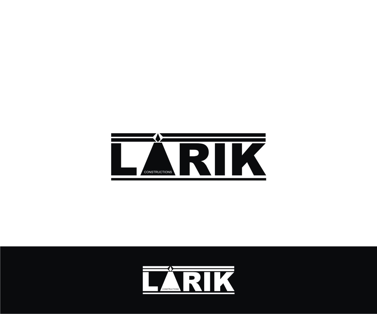 Logo Design by yudishcore for Larik Constructions | Design #10325393