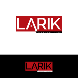 Logo Design by H4R5Z for Larik Constructions | Design: #10086410
