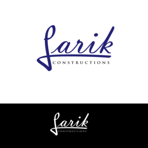 Logo Design by H4R5Z for Larik Constructions | Design: #10094815