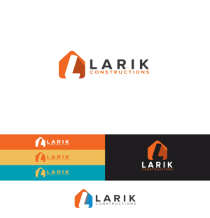 Logo Design by anonrotide for Larik Constructions | Design: #10259293