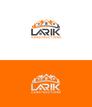 Logo Design by tajammuldesigner for Larik Constructions | Design: #10266227