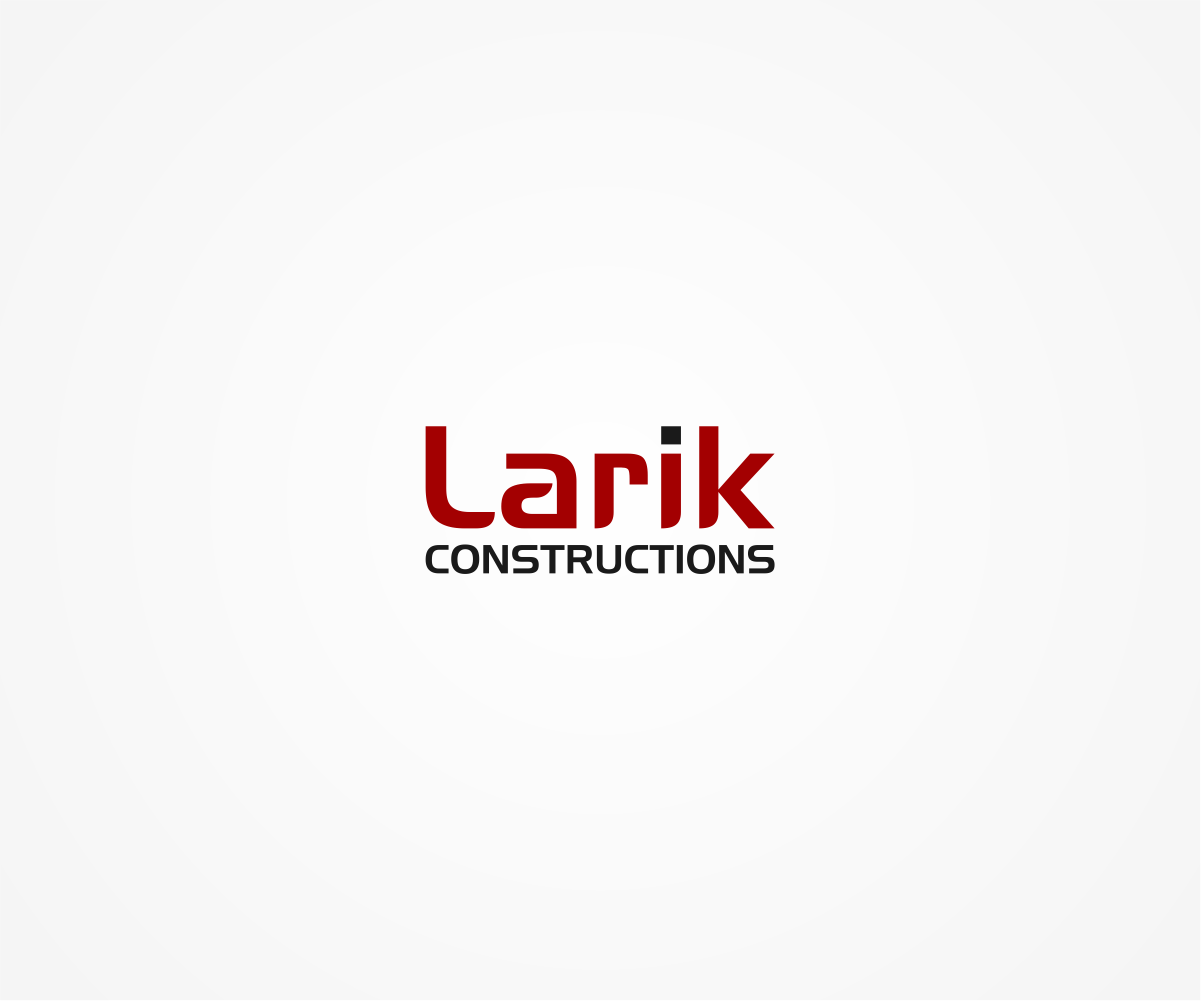 Logo Design by ayart for Larik Constructions | Design #10117222